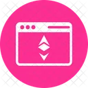 Ethereum Browser Browser Cryptocurrency Icon