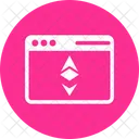 Ethereum Browser Browser Cryptocurrency Icon