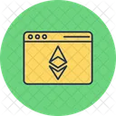 Ethereum Browser Browser Cryptocurrency Icon