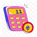Ethereum calculation  Icon