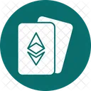 Ethereum Cards Metaverse Digtal Icon