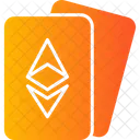 Ethereum Cards Metaverse Digtal Icon