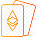 Ethereum Cards Metaverse Digtal Icon