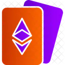 Ethereum Cards Metaverse Digtal Icon