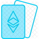 Ethereum Cards Metaverse Digtal Icon