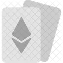 Ethereum Cards Metaverse Digtal Icon
