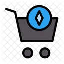 Ethereum Cart Shopping Icon