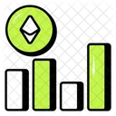 Ethereum Chart Ethereum Analysis Analytics Icon