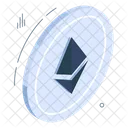 Ethereum Coin Cryptocurrency Crypto Icon