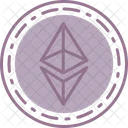 Ethereum Cryptocurrency Digital Currency Icon