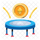 Ethereum Coin Trampoline Ethereum Stability Icon