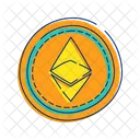 Ethereum coin  Icon