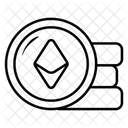Ethereum Coin  Icon