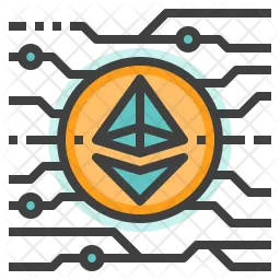 Ethereum Cryptocurrency  Icon