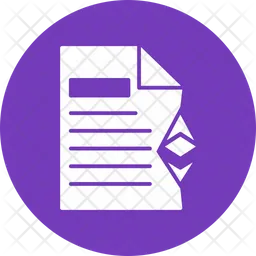 Ethereum document  Icon