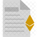 Ethereum document  Icon