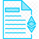Ethereum document  Icon