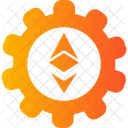 Ethereum-Einstellung  Symbol