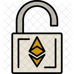 Ethereum freischalten  Symbol