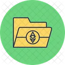 Ethereum Folder Bank Crypto Icon