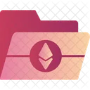 Ethereum Folder Bank Crypto Icon