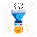 Money Filter Ethereum Funnel Money Funnel Icon