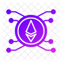 Ethereum Blockchain Crypto Icon