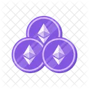 Ethereum Coin Cryptocurrency Icon