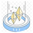 Ethereum Crypto Blockchain Icon