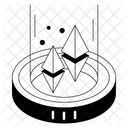Ethereum Crypto Blockchain Icon