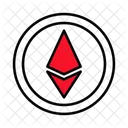 Ethereum Blockchain Crypto Icon