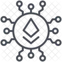 Blockchain Cryptocurrency Ethereum Icon