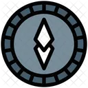 Ethereum Blockchain Crypto Icon
