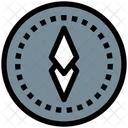 Ethereum Blockchain Crypto Icon