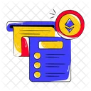 Ethereum Invoice  Icon