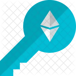 Ethereum Key  Icon