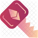 Ethereum key  Icon