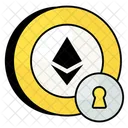 Ethereum Lock Lock Padlock Icon