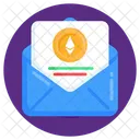 Business Mail Financial Mail Ethereum Mail アイコン