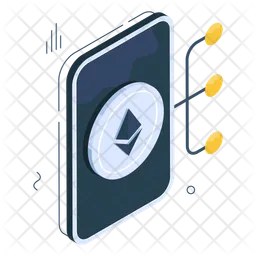 Ethereum móvil  Icono