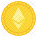 Ethereum-Münze  Symbol