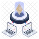 Ethereum-Netzwerk  Symbol