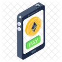 Digital Money Ethereum Payment Online Ethereum Icon