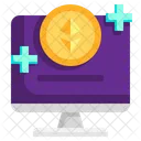 Ethereum Payment Bitcoin Cryptocurrency Icon