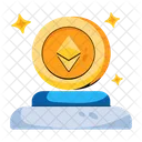 Ethereum Prize Ethereum Coin Ethereum Wealth Icon