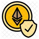 Ethereum Safety Finance Cryptocurrency Icon