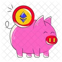 Ethereum Savings  Icon