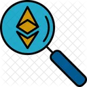 Ethereum search  Icon