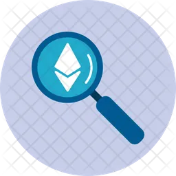 Ethereum search  Icon
