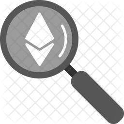 Ethereum search  Icon